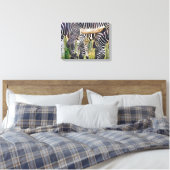ZEBRAS LEINWANDDRUCK (Insitu (Schlafzimmer))