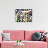 ZEBRAS LEINWANDDRUCK (Insitu (Wohnzimmer))