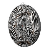Zebras Liebe_ Dartscheibe (Vorderseite rechts)