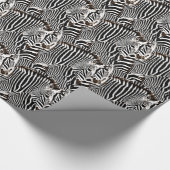Zebras Liebe_ Geschenkpapier (Ecke)