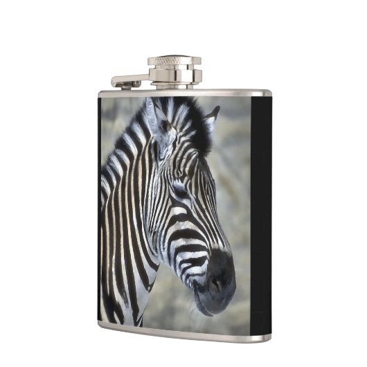 Zebras Lovers Art Flachmann (Links)