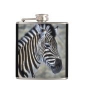 Zebras Lovers Art Flachmann (Vorderseite)