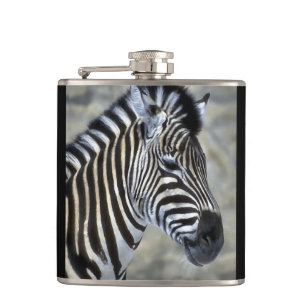 Zebras Lovers Art Flachmann