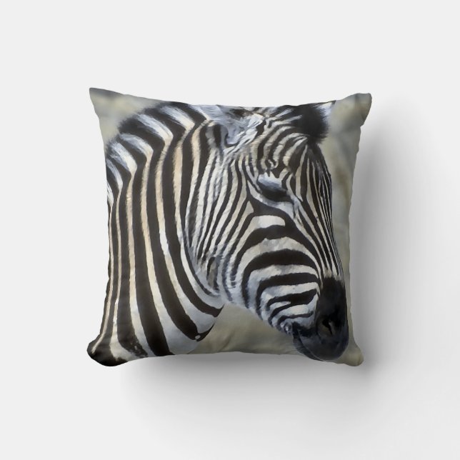 Zebras Lovers Art Kissen (Vorderseite)