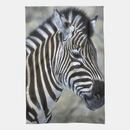 Zebras Lovers Art Küchentuch (Vertikal)