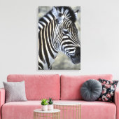 Zebras Lovers Art Leinwanddruck (Insitu (Wohnzimmer))