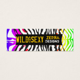 Zebras Muster Salon Makeup Artist gestreift