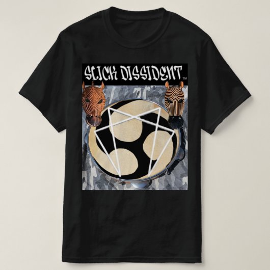 Zebras Pandero Mens T - Shirt (Design vorne)