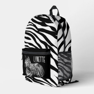 Zebras Personalisierte Bedruckter Rucksack