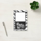 Zebras Post-it Klebezettel (Büro)
