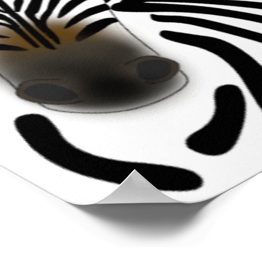 Zebras Poster (Ecke)