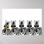 Zebras Poster (Vorne)
