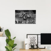 Zebras Poster (Heimbüro)