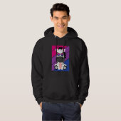 Zebras Pride Bisexual Flag LGBTQ Proud Ally Pride  Hoodie (Vorne ganz)