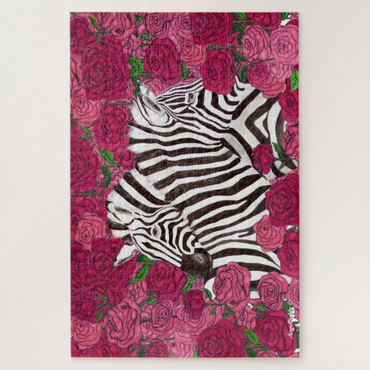 Zebras Puzzle (Vertikal)