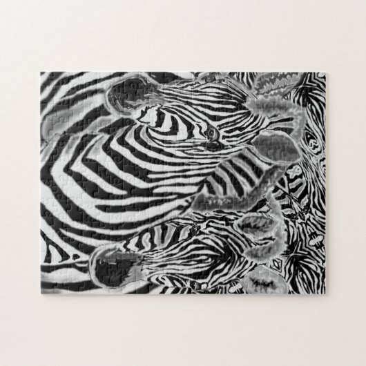 Zebras Puzzle (Horizontal)