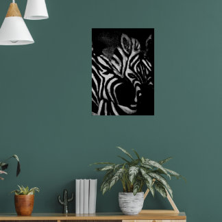 Zebras Reprint Poster
