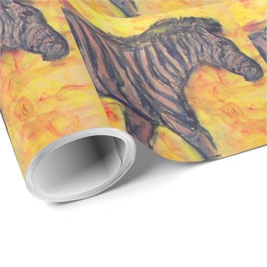Zebras Rock Geschenkpapier (Rolleneckpunkt)