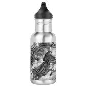 Zebras running edelstahlflasche (Rechts)