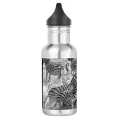 Zebras running edelstahlflasche (Links)