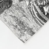 Zebras running fleecedecke (Ecke)