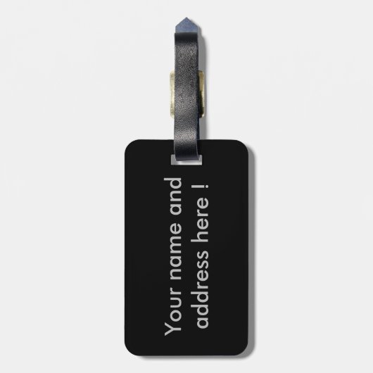 Zebras running gepäckanhänger (Rückseite vertikal)