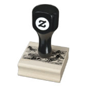 Zebras running gummistempel (Stempel)