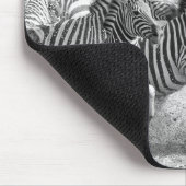 Zebras running mousepad (Ecke)