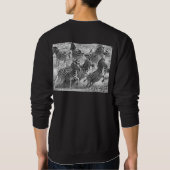 Zebras running sweatshirt (Rückseite)