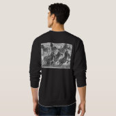 Zebras running sweatshirt (Schwarz voll)
