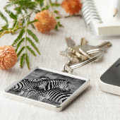 Zebras Schlüsselanhänger (Seite)