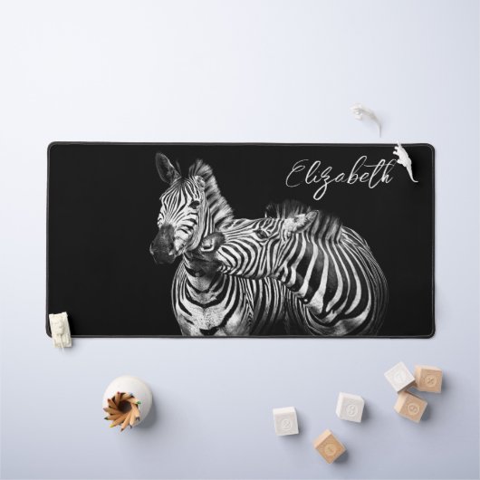 Zebras Schreibtischunterlage (Kindertisch)