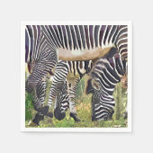 ZEBRAS SERVIETTE (Vorderseite)