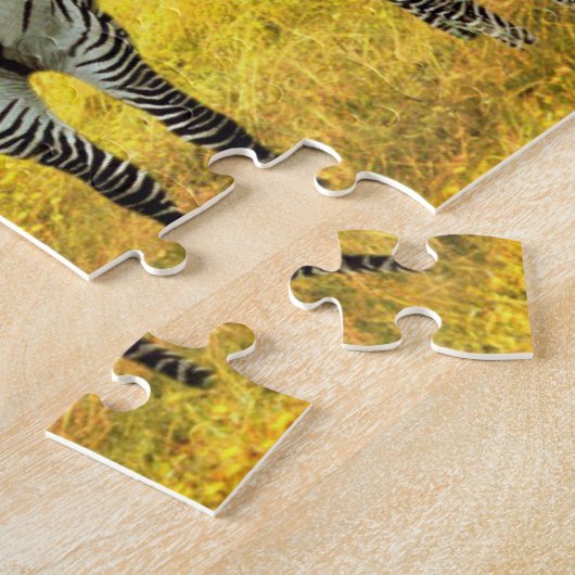 Zebras-Spiel-Puzzlespiel Puzzle (Seite)