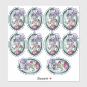 Zebras Sticker (Blatt)
