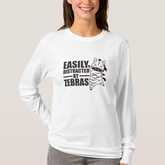 Zebras - Sweet Zebra Zoo T-Shirt (Vorderseite)
