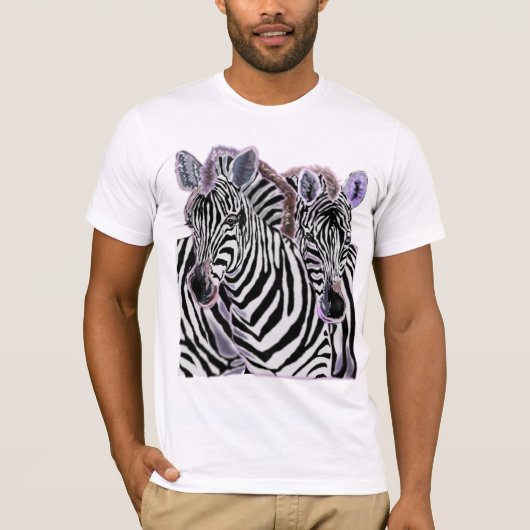 Zebras T-Shirt (Vorderseite)