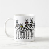 Zebras-Tasse Kaffeetasse (Links)