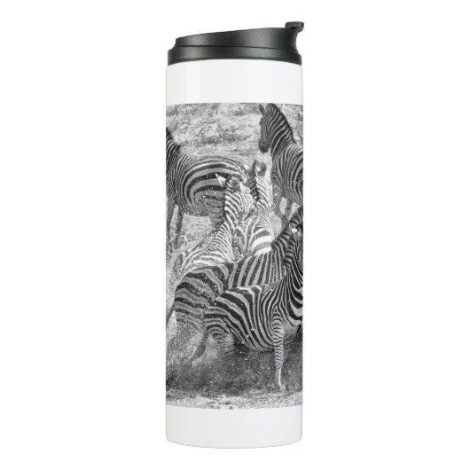 Zebras Thermosbecher (Nach links gedreht)