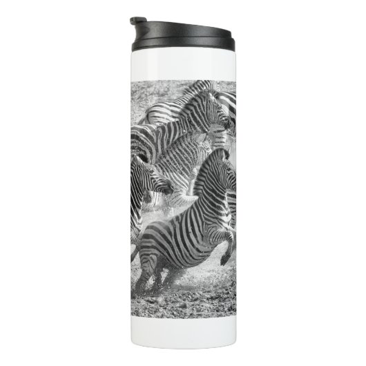 Zebras Thermosbecher (Nach rechts gedreht)