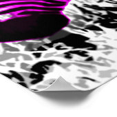 Zebras Traum wird wahr Poster (Ecke)