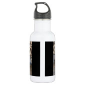 Zebras trinken edelstahlflasche (Rückseite)