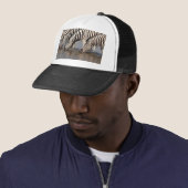 Zebras trinken truckerkappe (Beispiel)