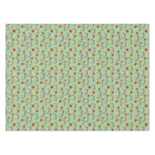 Zebras unter Hibiskus-Blumen Tischdecke (Vorderseite (Horizontal))