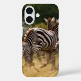 Zebras unterwegs: Eine Reise durch Tausende von Me iPhone 16 Hülle