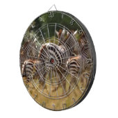 Zebras unterwegs: Eine Reise durch Tausende von Me Dartscheibe (Vorderseite rechts)