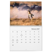 Zebras Wall Calendar Kalender (Feb 2027)