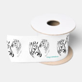Zebras Wild Animal Satinband (Spule)