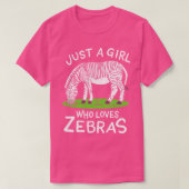 Zebras Zebra Lover T-Shirt (Design vorne)