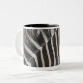 Zebras Zweifarbige Tasse (Vorderseite Links)